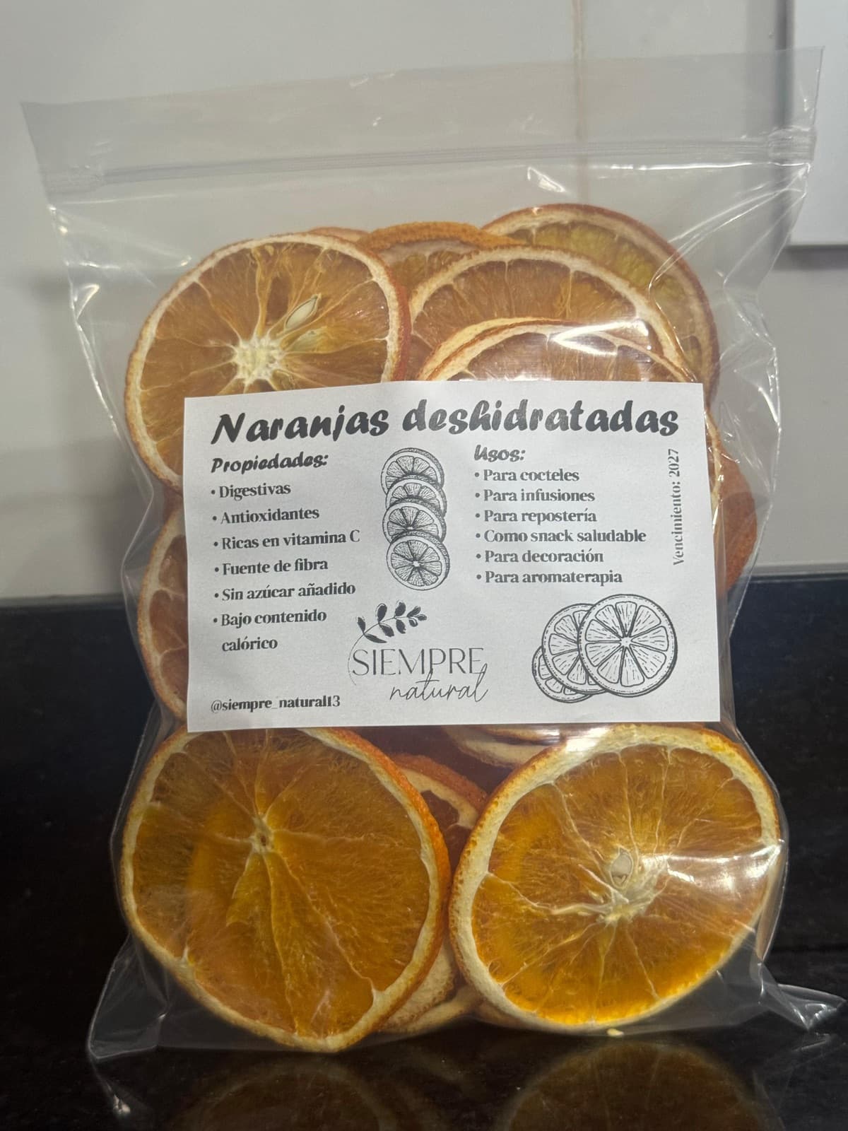 Naranja Deshidratada 90g