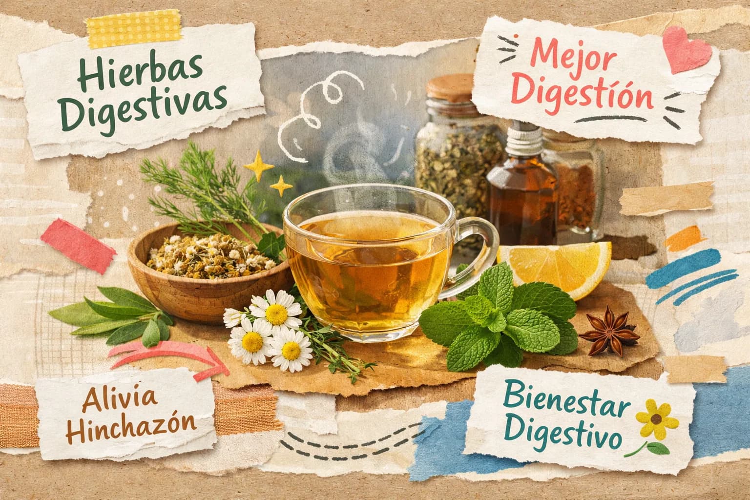 Hierbas Digestivas: Guía para Mejorar tu Digestión